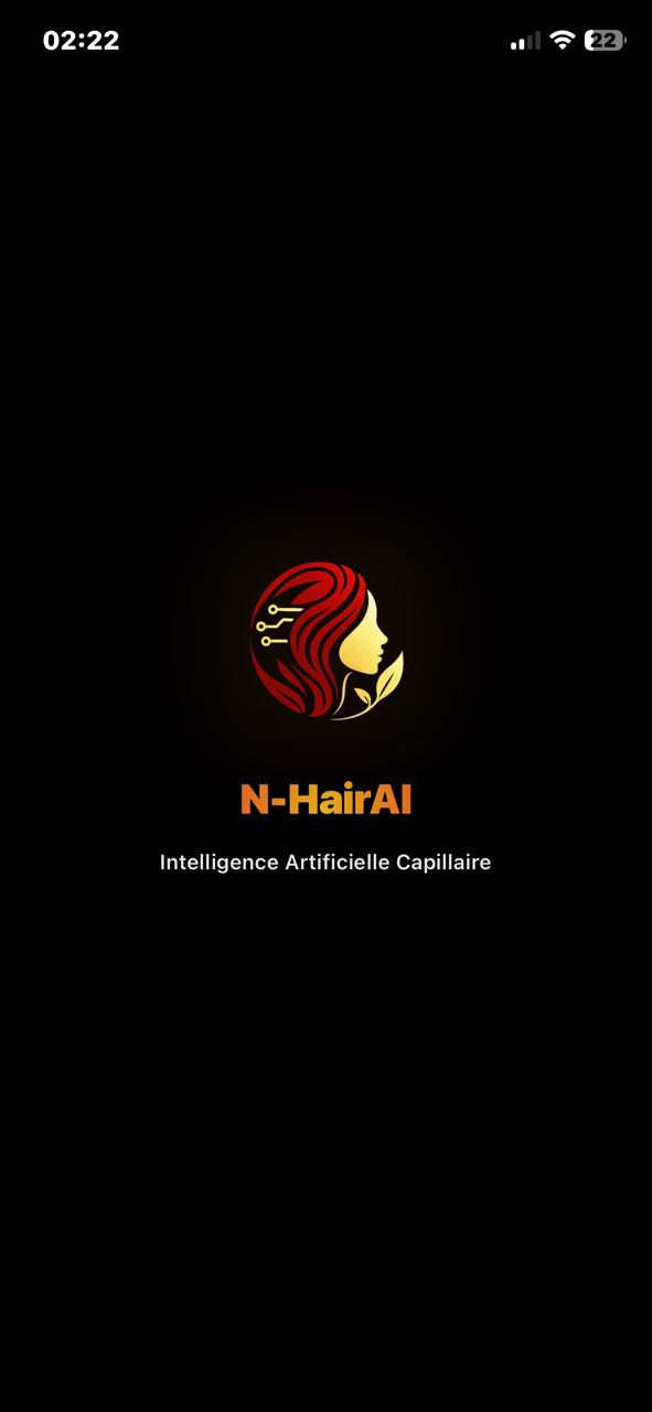Écran de démarrage N-hairAI